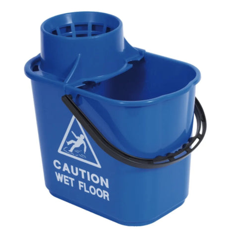 Exel Mop Bucket And Wringer 15 Litre Various Colours - Robert Scott