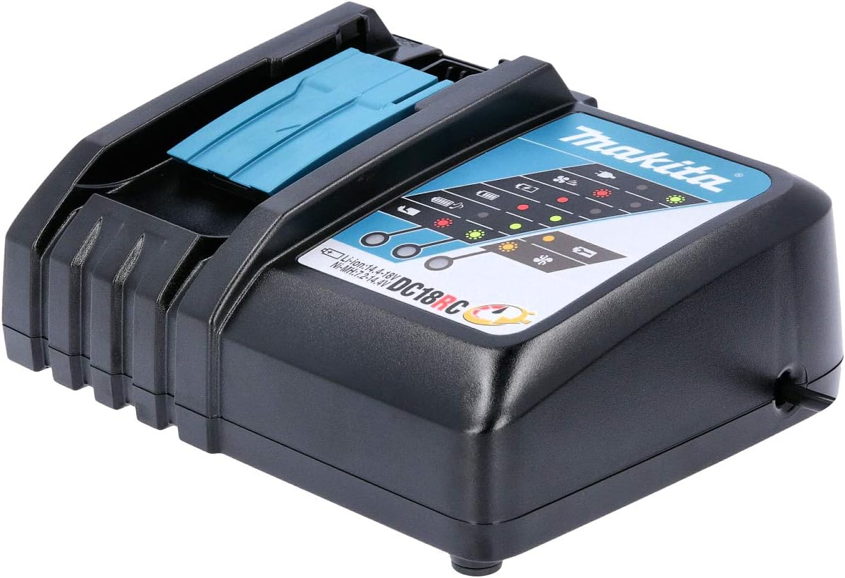 Genuine Makita DC18RC 18V Single Charger For BL1830 BL1840 BL1850 & BL1860