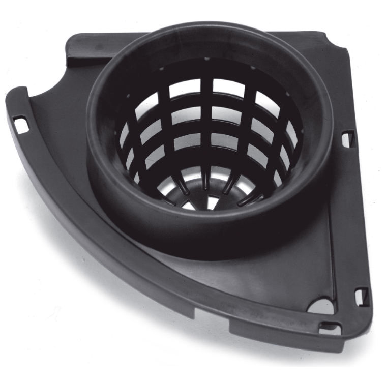 Numatic 338639 Mop Basket, ReFlo Black Wringer