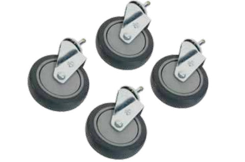 Numatic 629766 Grey Tyred Castors ( 4 x 125mm)