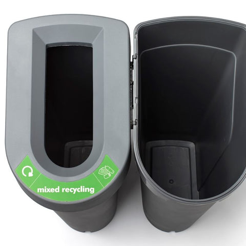 uBin Recycling Bins 70L - Made From Recycled Plastic