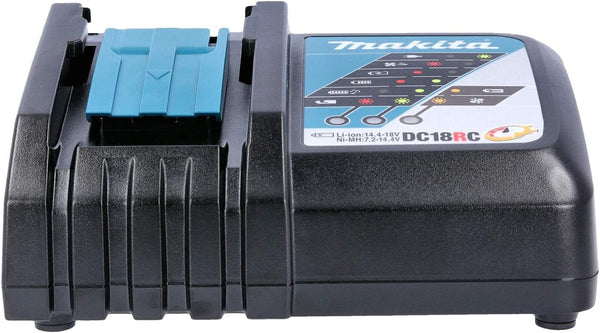 Genuine Makita DC18RC 18V Single Charger For BL1830 BL1840 BL1850 & BL1860