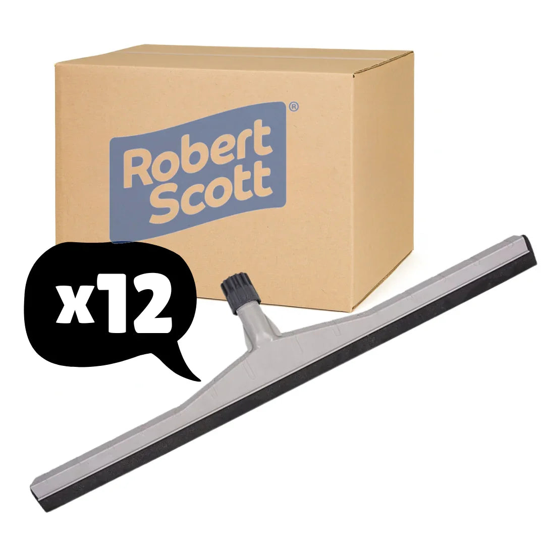 75cm Heavy Duty Floor Squeegee Head only - 12 Pack