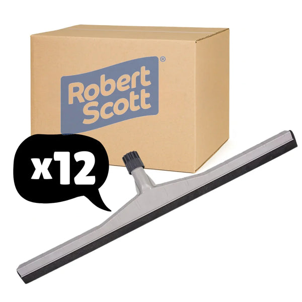 75cm Heavy Duty Floor Squeegee Head only - 12 Pack