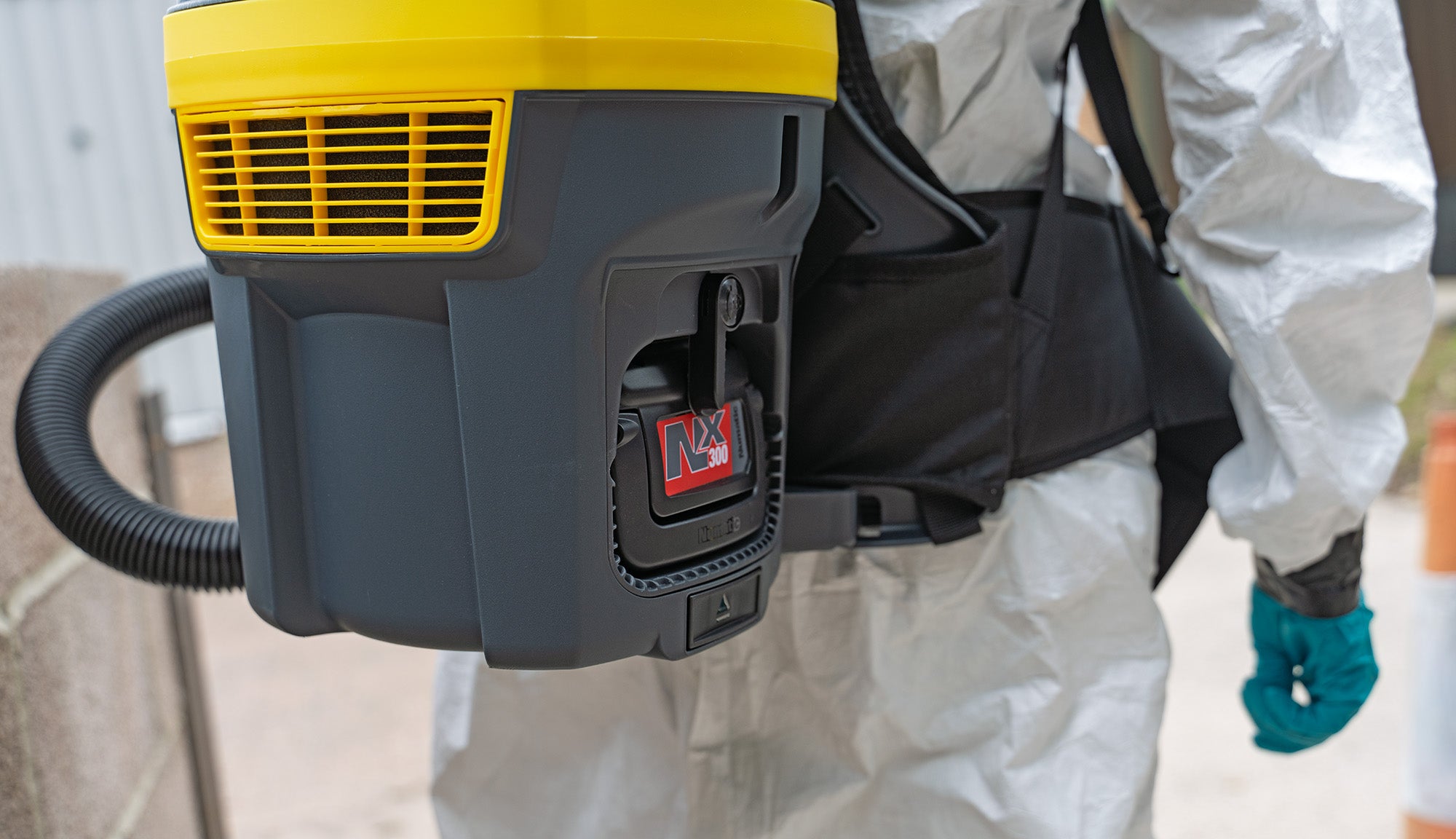 Numatic RHB150NX H Class Cordless Backpack Vacuum Cleaner