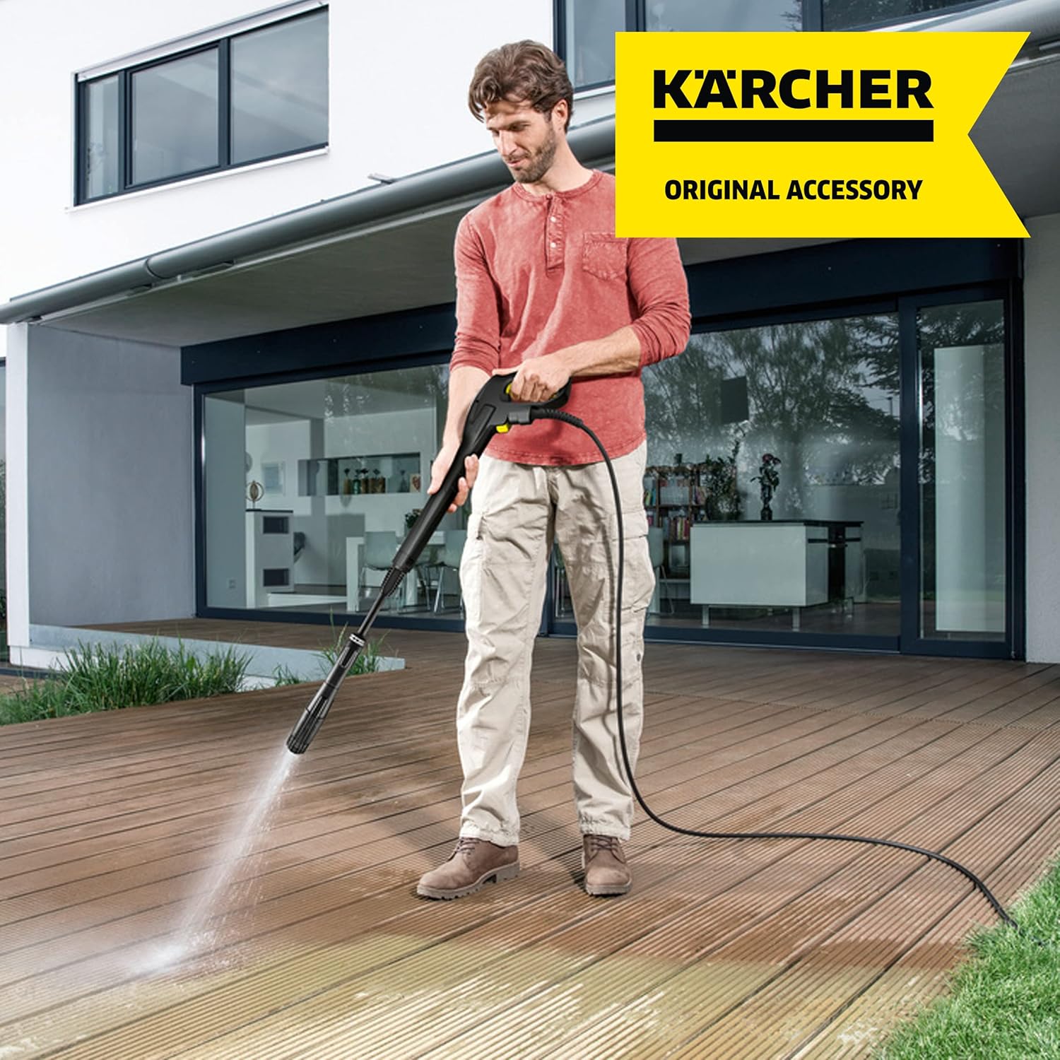 Karcher HK 12 High Pressure Hose Set + Trigger Gun For K2 K3 & K4 Models- 2.643-909.0