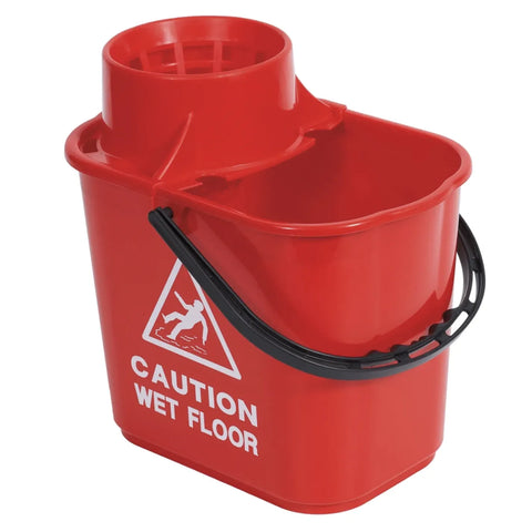 Exel Mop Bucket And Wringer 15 Litre Various Colours - Robert Scott