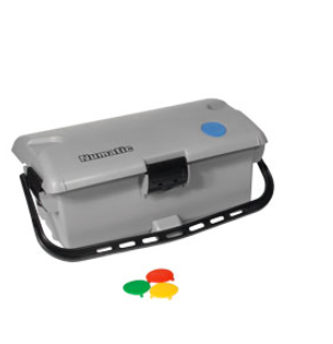 Numatic 902496 Mopmatic MK2 14L Grey Bucket with Colour Coded Disc Set