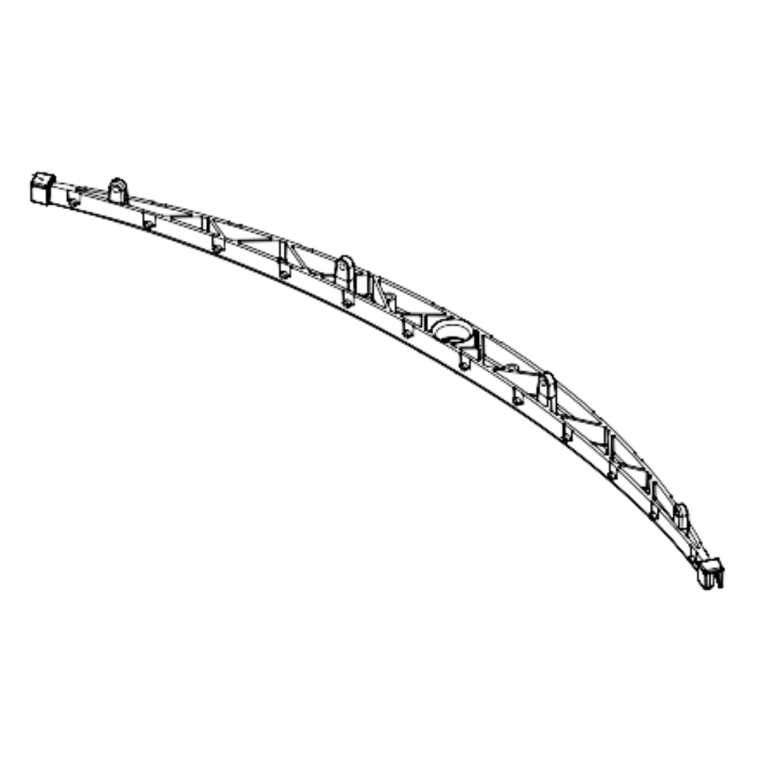 Numatic 903848 Red Blade Holder Moulding