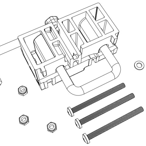 Numatic 905533 Deck Bar Locking Kit