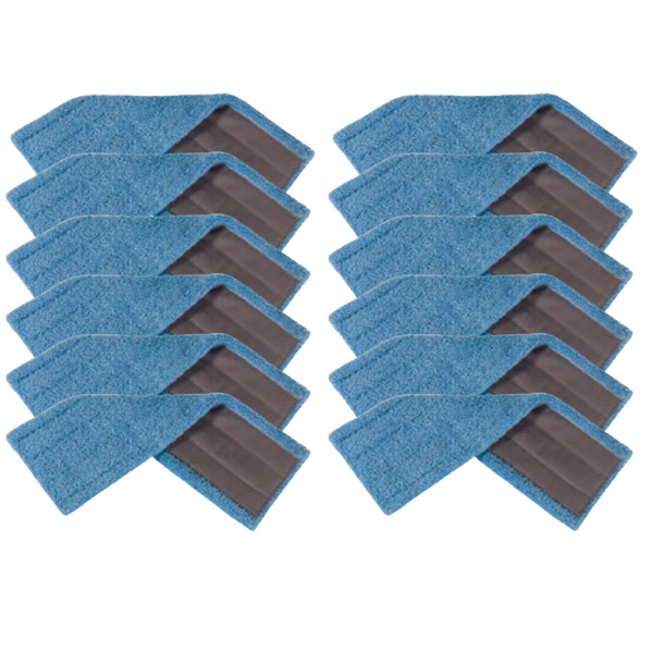 Numatic 906420 Slalom Bluetec Microfibre Velcro Mop (40cm - 12Pack)