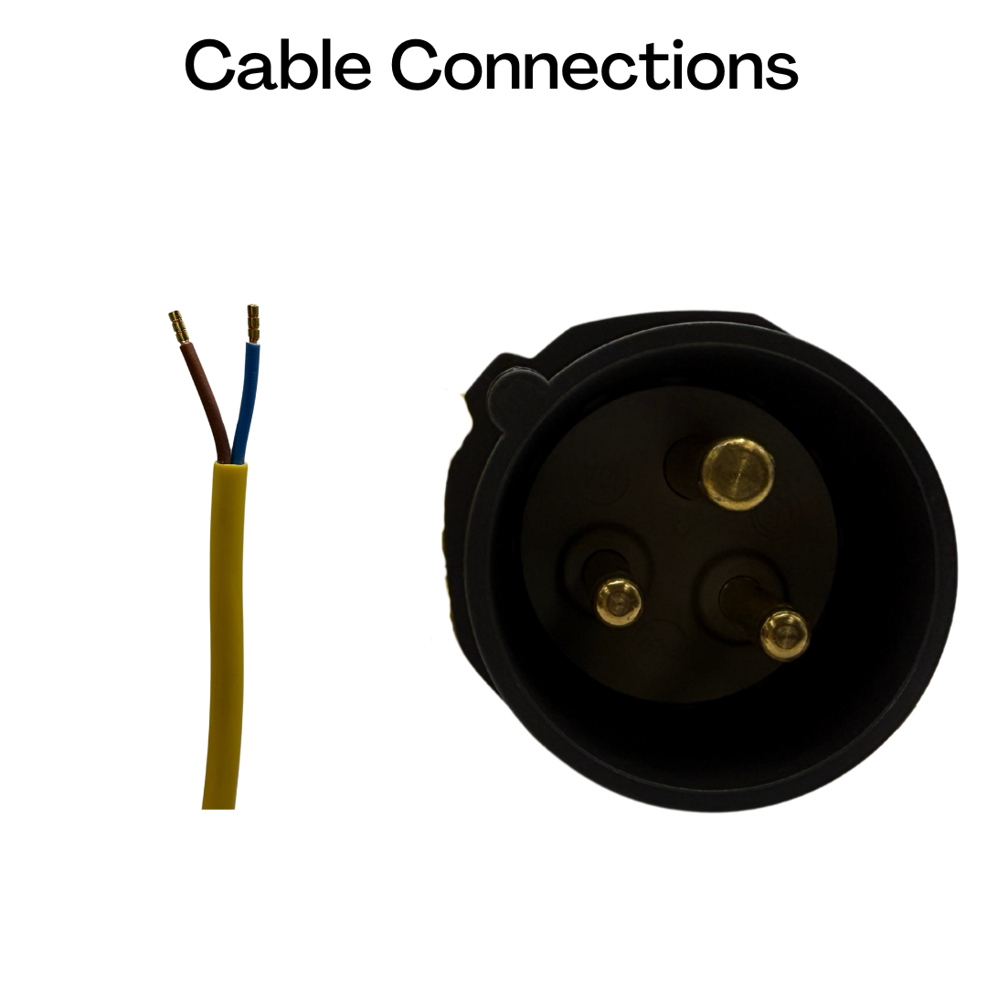 Numatic 911551 Mains Cable 10m x 1.5mm 2Core (110V Plug)