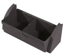 Numatic 913426 Half Tray With Divider - BLACK