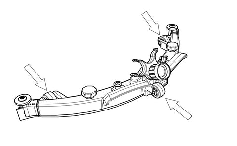 Numatic 913831 Squeegee Wheel Set (3 Wheels)