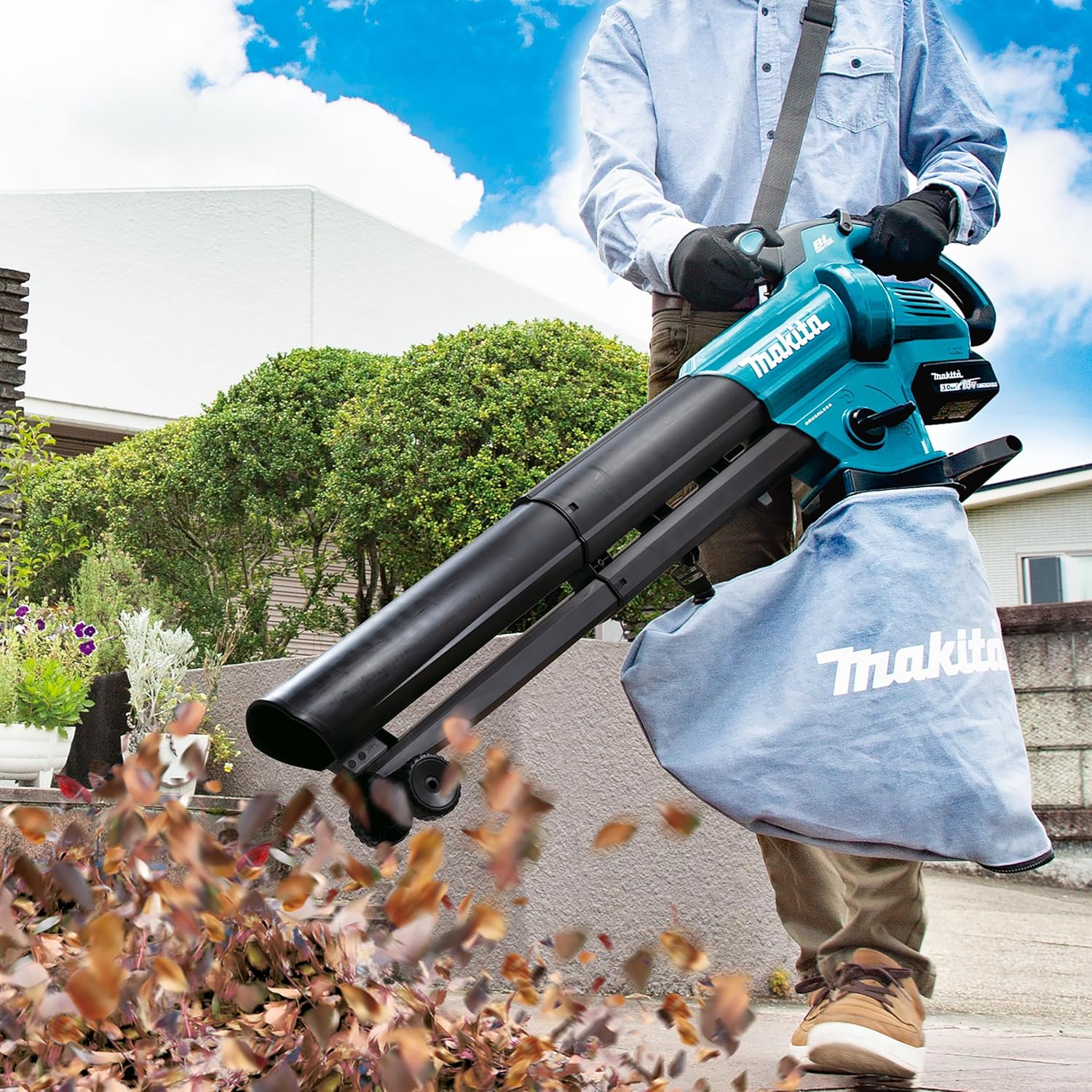 Makita DUB187Z 18V Li-ion LXT Brushless Blower & Vacuum Body Only – No Batteries or Charger