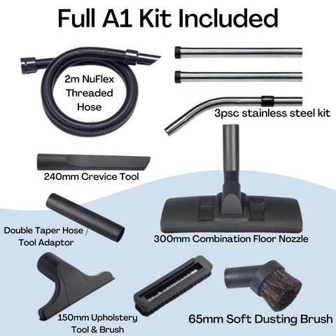 Genuine Henry Hoover Attachments A1 Kit 607301