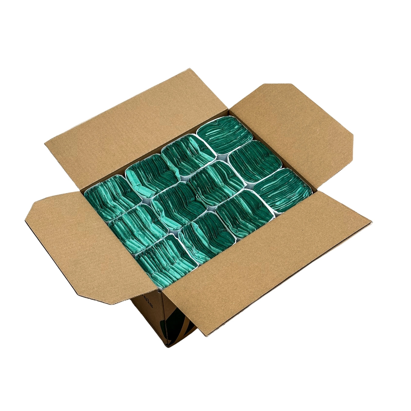 C Fold Green Paper Hand Towels Interfold 1ply (2640 Case) - CFG001N