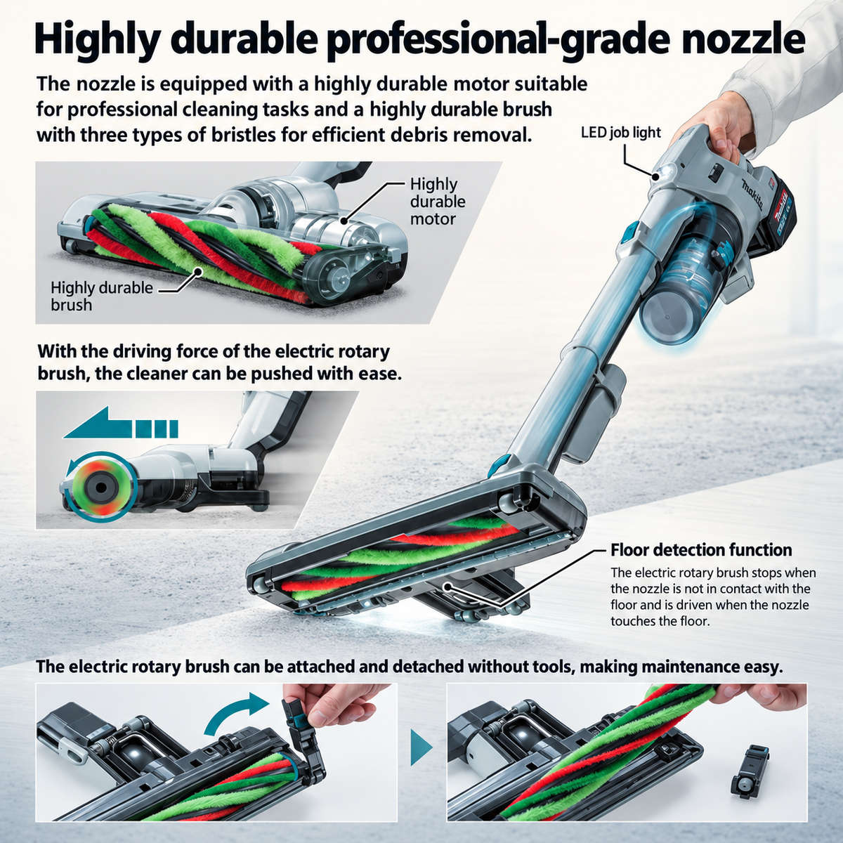 Makita CL004GZ 40Vmax XGT Brushless Cyclonic Vacuum Cleaner – Body Only