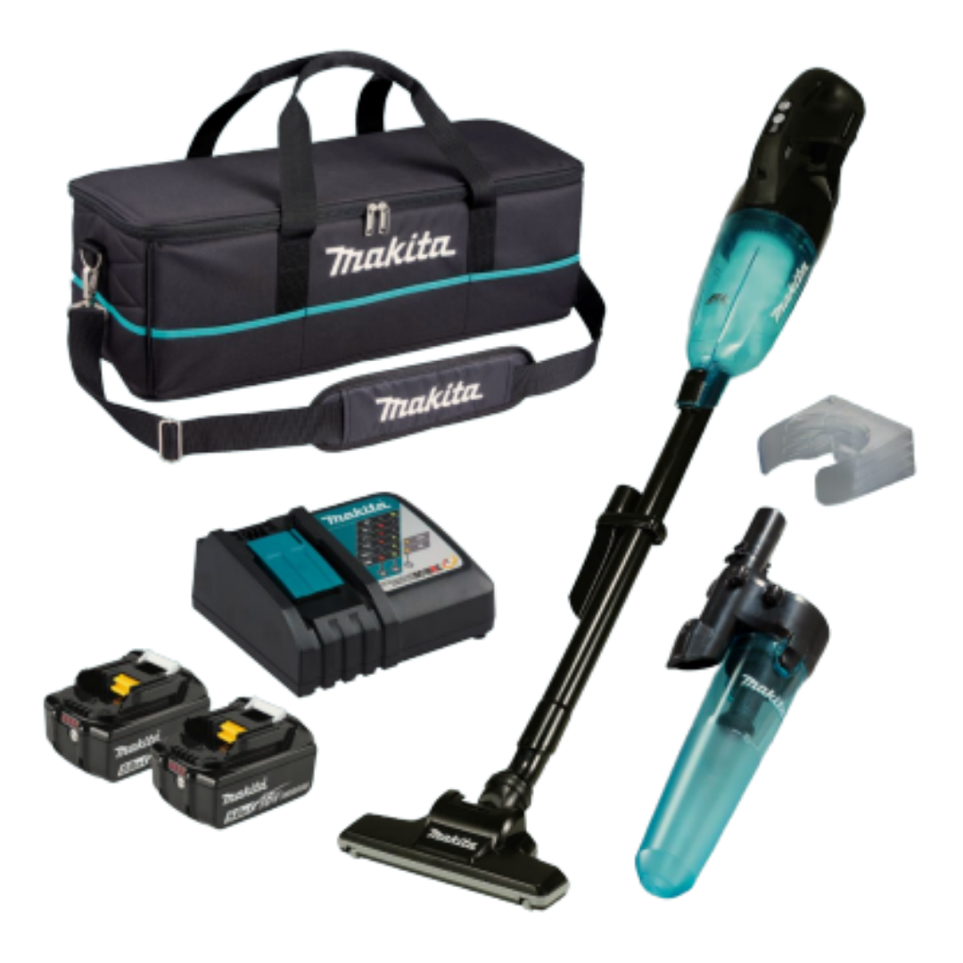 Makita DCL284TBX5 18v Stick Vacuum Cleaner Kit