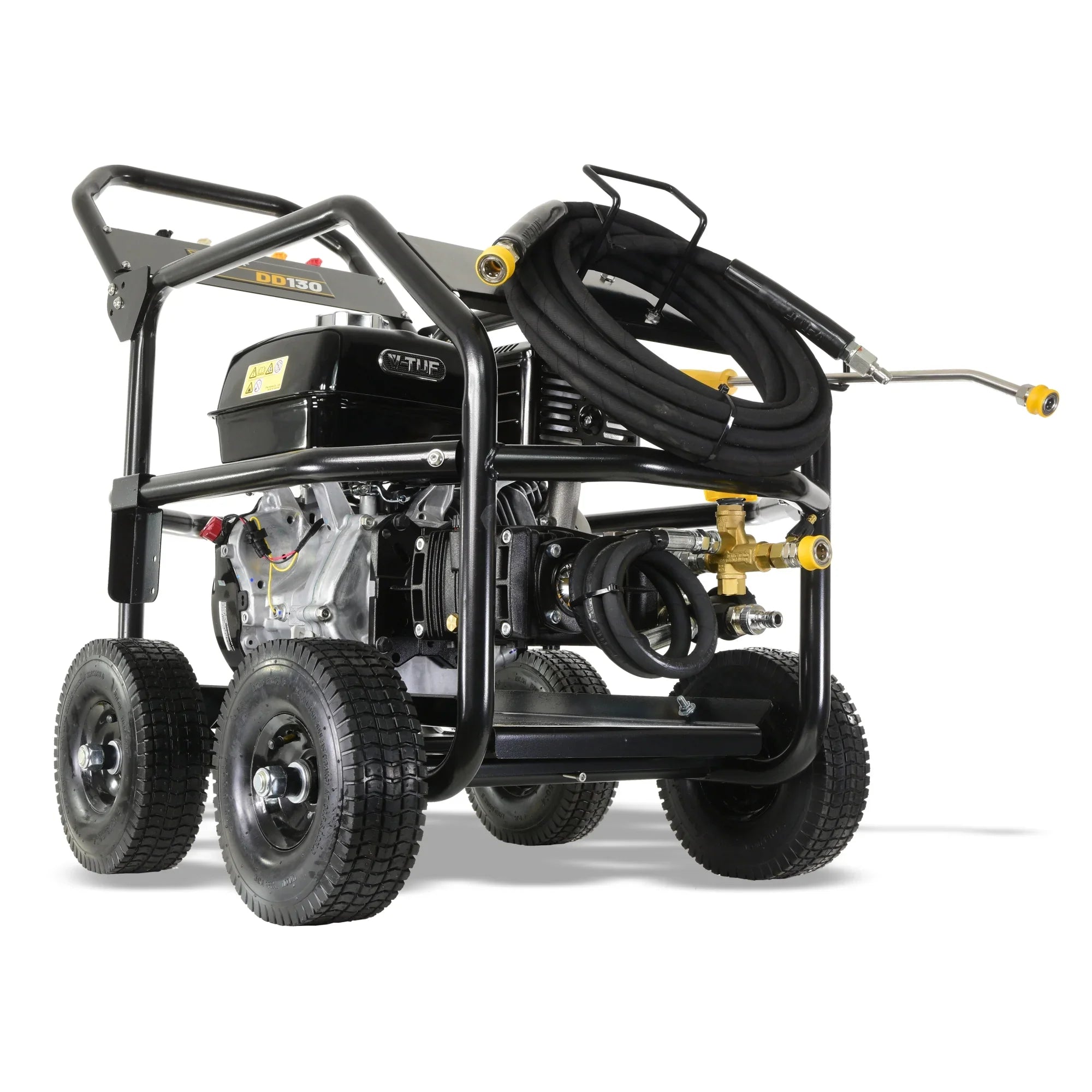 V-TUF DD130R 13HP Honda Petrol Cold Pressure Washer front view