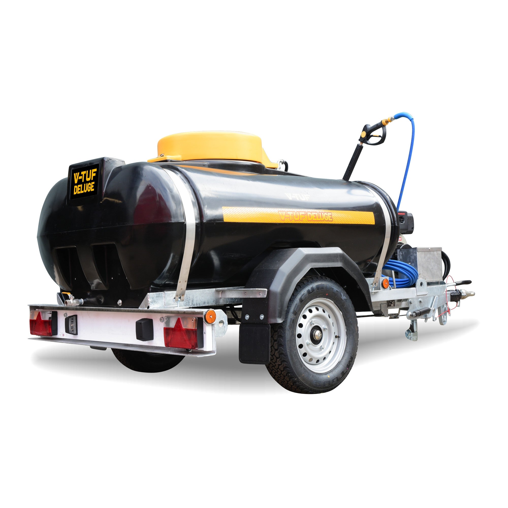 V-TUF Deluge 13HP Honda GX390 Petrol Trailer Bowser 1125L Pressure Washer 275bar (4000psi)