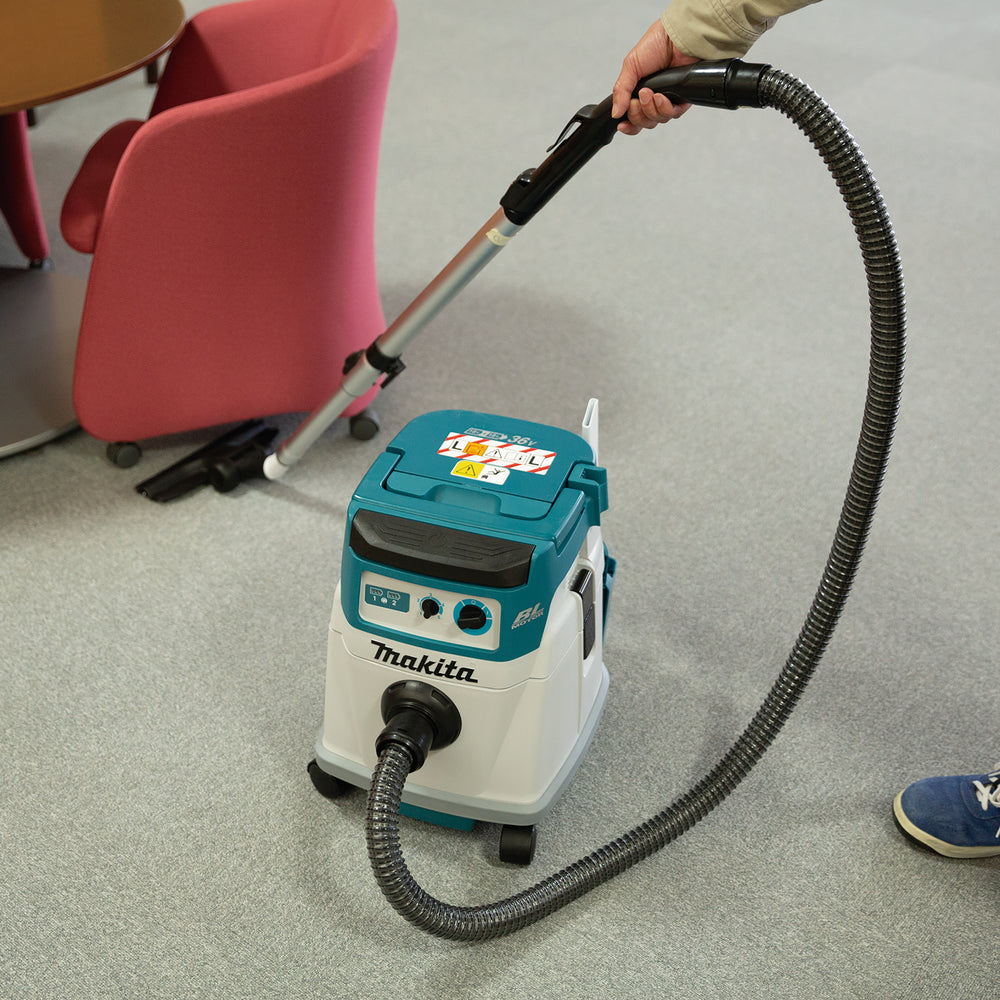 Makita DVC156LZX1  Twin 18V Brushless 15 Litre L-Class  Cordless Vacuum Cleaner Body Only
