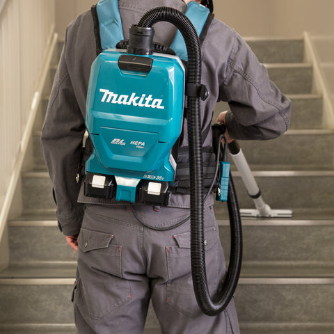 Makita 18v DVC261TX25 Cordless Backpack Vacuum - Full kit