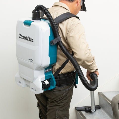 Makita DVC660Z 18v Battery Powered Back Pack Hoover - Machine Only