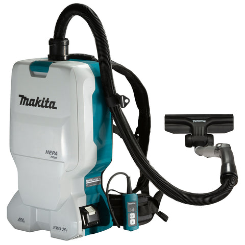 Makita DVC660Z 18v Battery Powered Back Pack Hoover - Machine Only