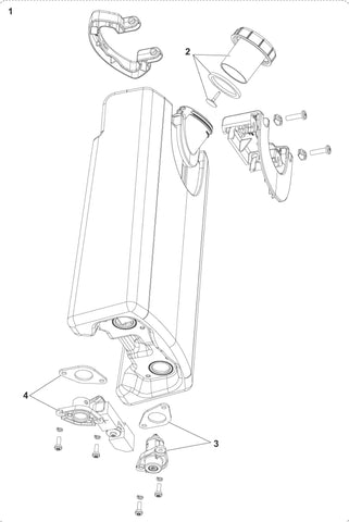Nilfisk 107413519 SC100 Solution Tank