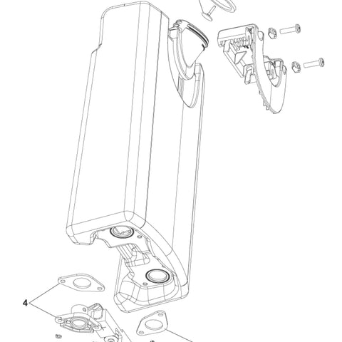 Nilfisk 107413519 SC100 Solution Tank