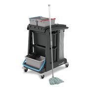 Numatic EM2-TM Janitorial Cleaning Trolley | Cleaners Cart |