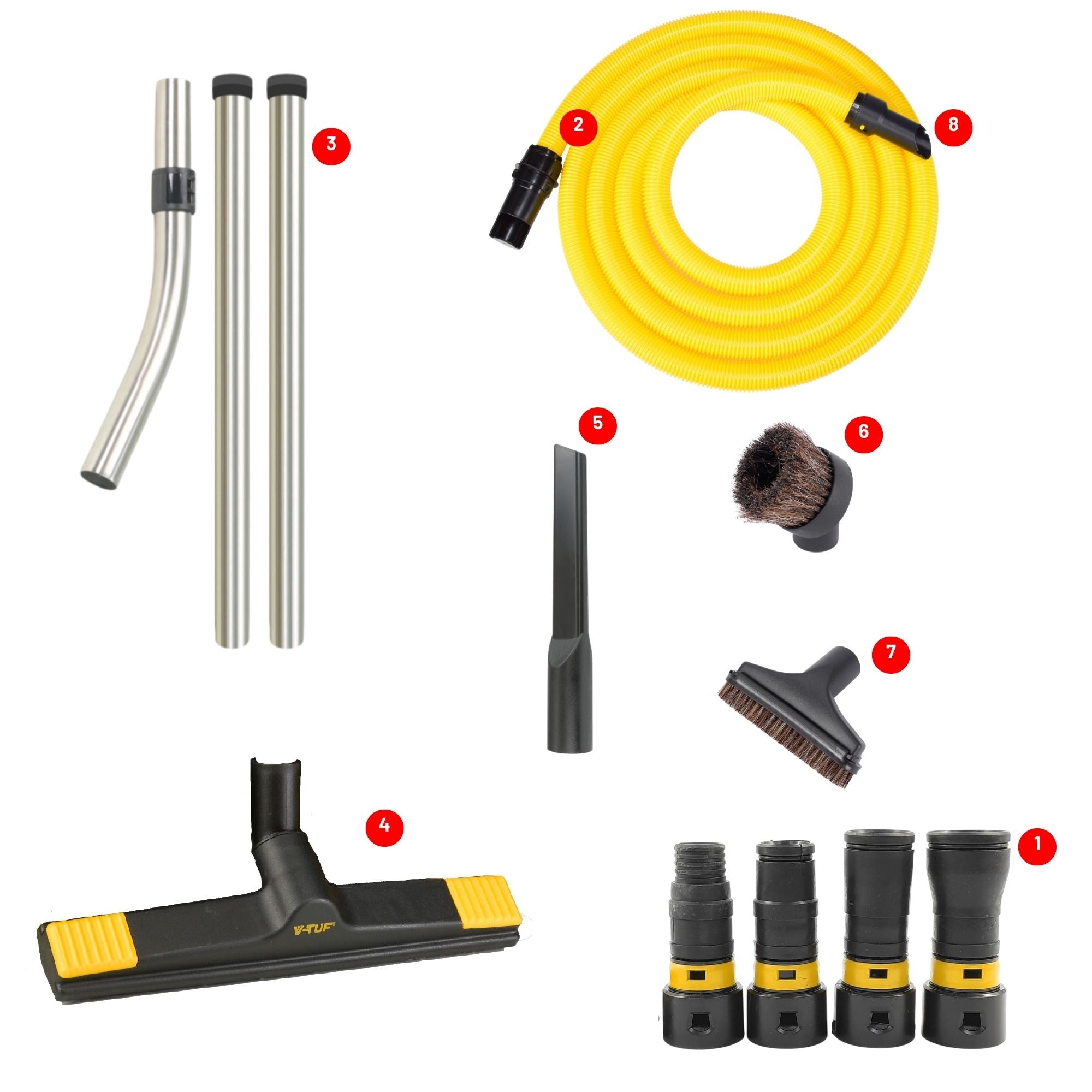 TUFVAC30M M Class Dust Extractor - Power Tool Take Off - V-TUF