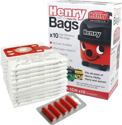 Henry Hoover Bags & Freshener Sticks