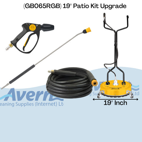 V-TUF GB065RGB 6.5HP Honda Petrol Cold Pressure Washer patio bundle