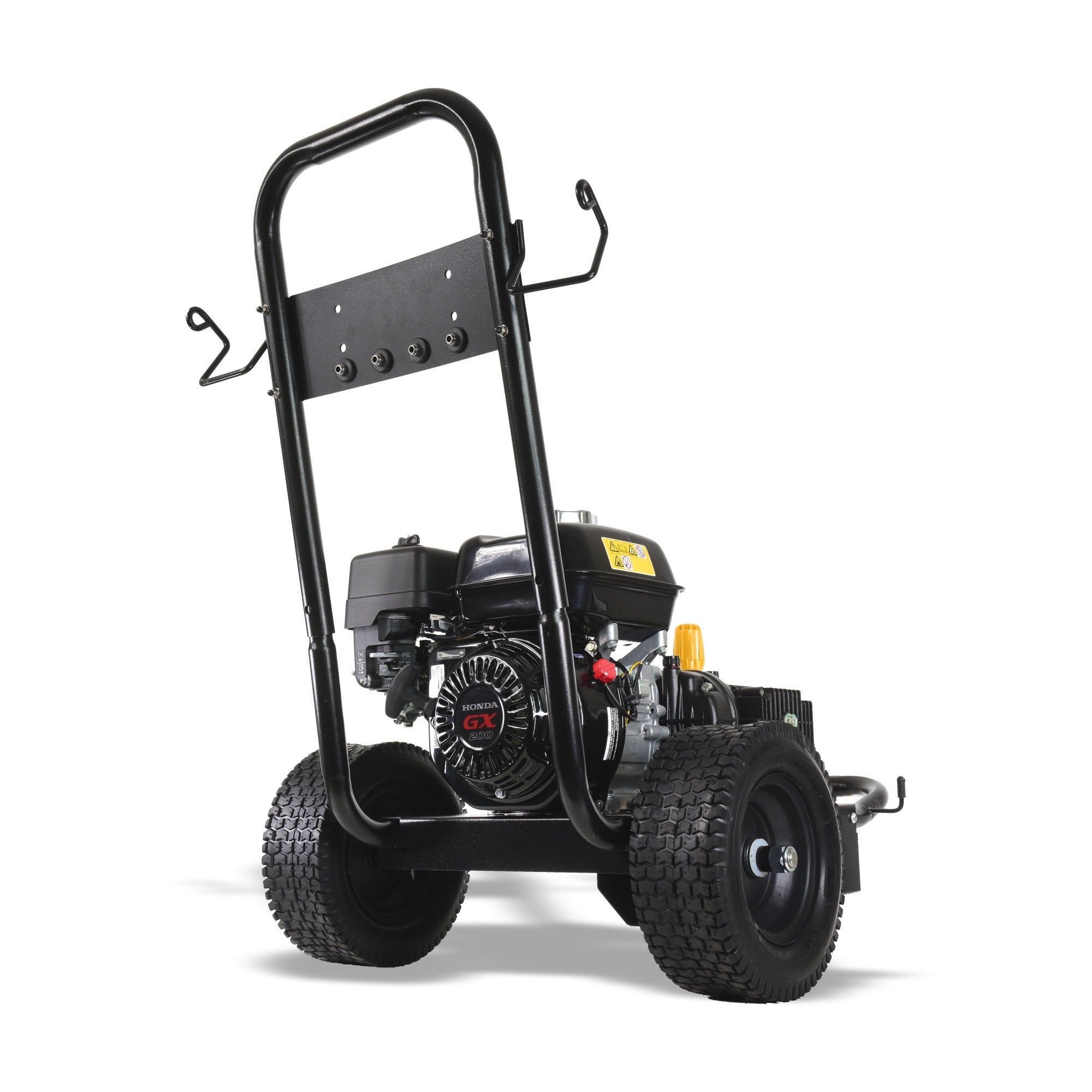 Rare view of V-TUF GB065 6.5HP Honda Petrol Cold Pressure Washer