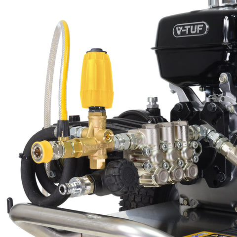 V-TUF GB080-KIT3 9HP Honda Petrol Cold Pressure Washer 200Bar (2900psi) 15L/Min Property Bundle