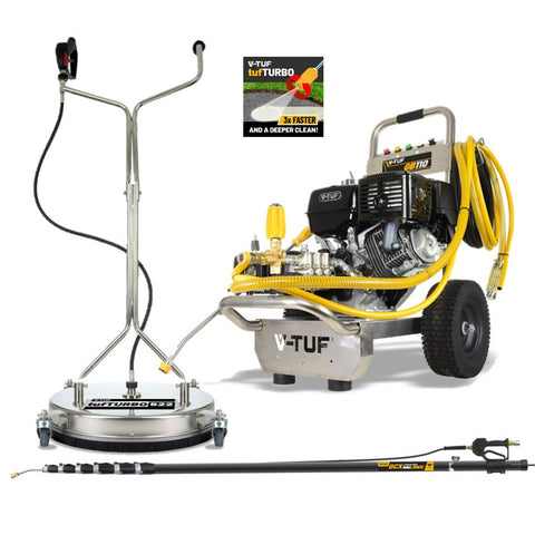 V-TUF GB110-KIT3 13HP Honda GX390QX Petrol Cold Pressure Washer 