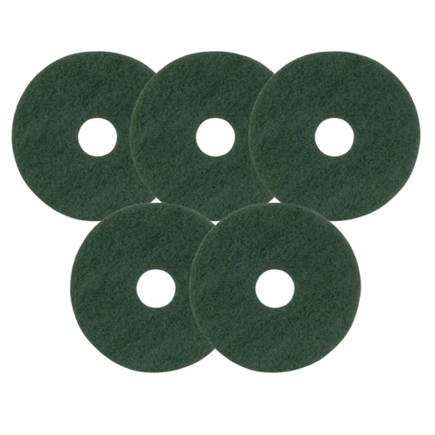 Floor Cleaning Pads Multiple Sizes Multiple Colours 5 Pack