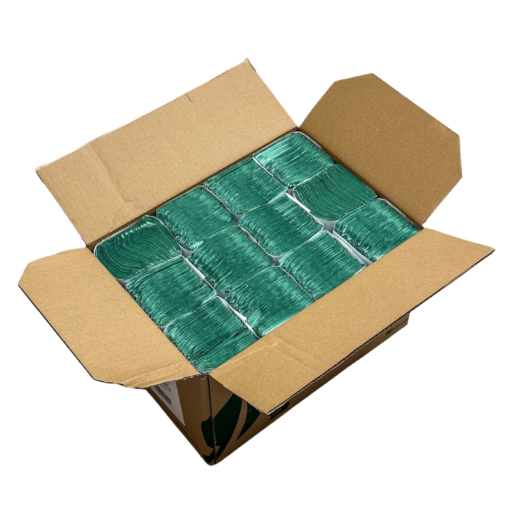 Z Fold Green Paper Hand Towels 1ply (3000 Case) - zfg001