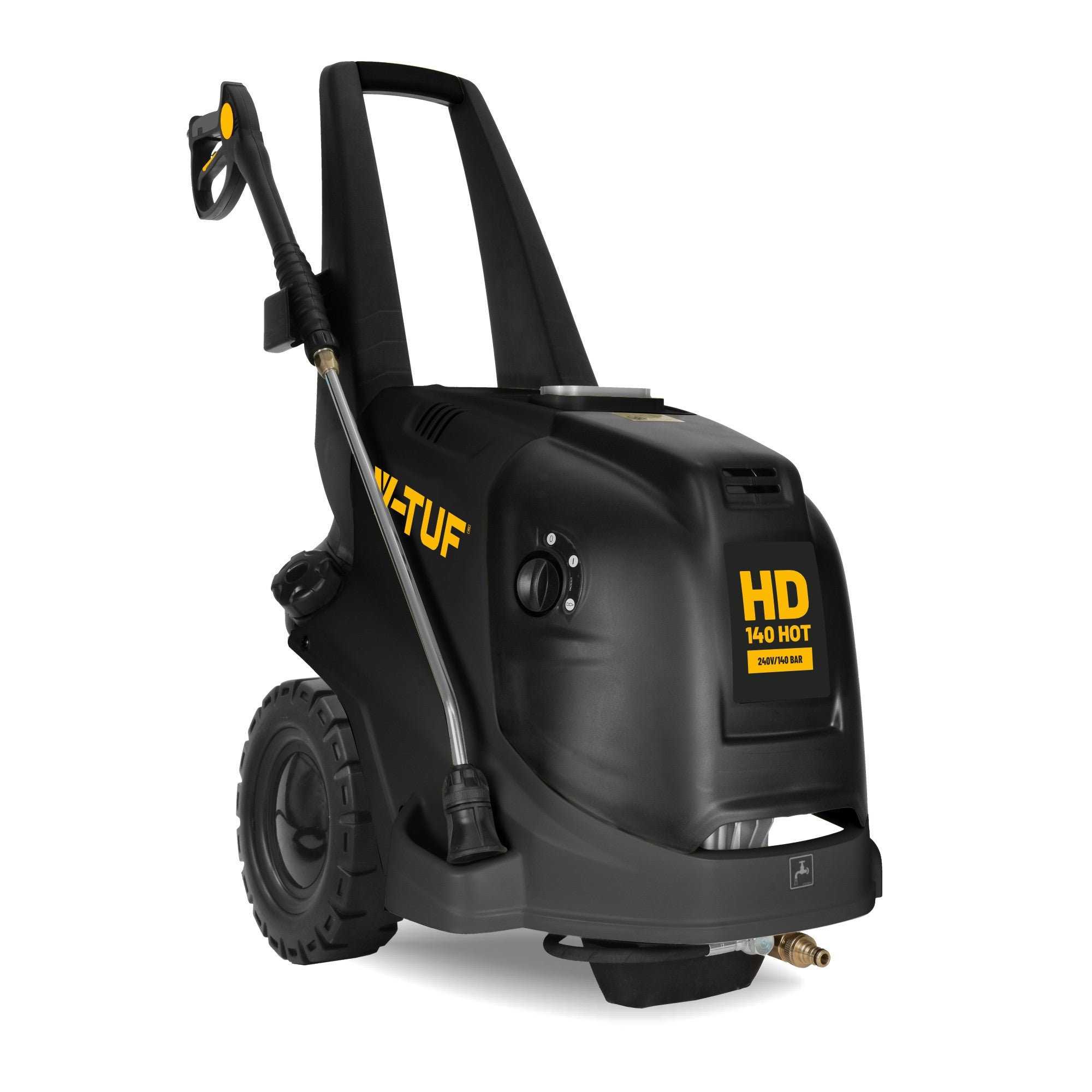 V-TUF Hot Pressure Washer HD140HOT 140Bar 8L/Min 2000Psi 240v
