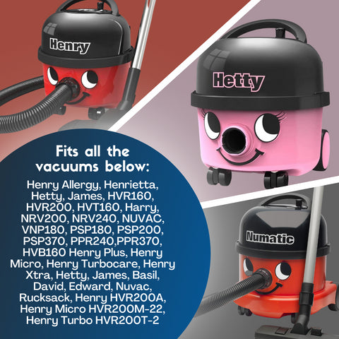 Image of the Henry Vacuum, Hetty Vacuum, Numatic NRV240