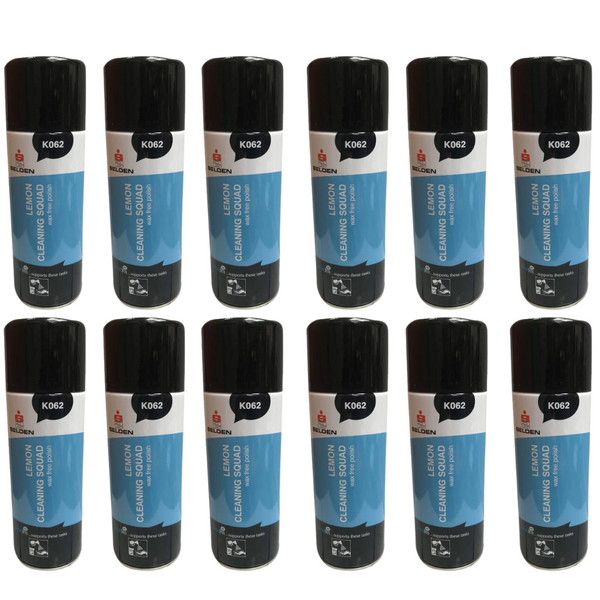 Cleaning Squad Wax Free Polish Aerosol K062 480ml (12 Pack) Selden