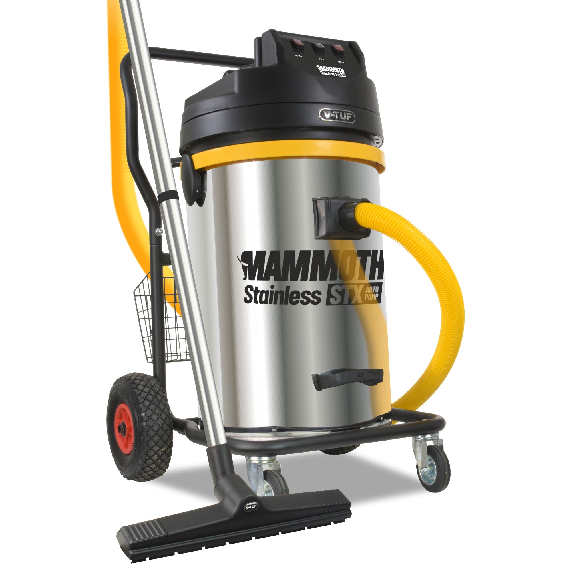 V-TUF Mammoth Wet Vacuum 80L With Auto Pump Out