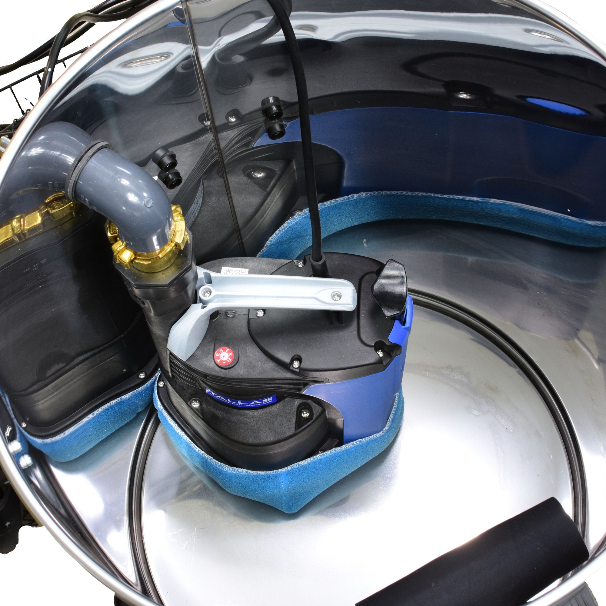 V-TUF Mammoth Wet Vacuum 80L With Auto Pump Out