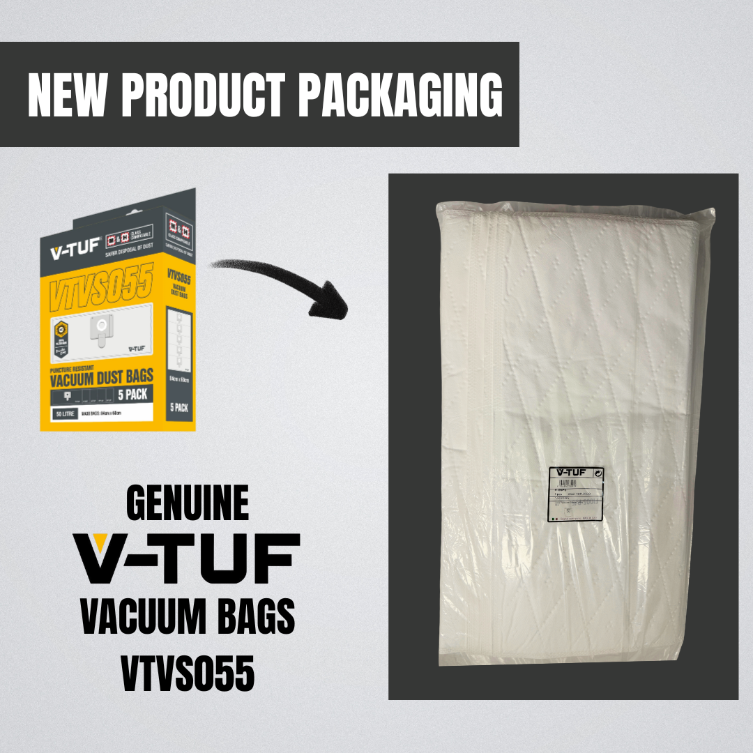 V-TUF Vac Dust Bags Pack Of 5 - VTVS055