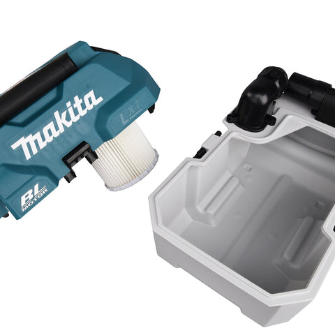 Makita Wet & Dry DVC750LZ 18V LXT BRUSHLESS L Class Dust Extractor