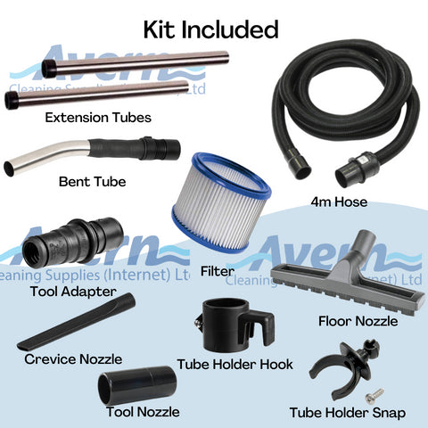 Makita VC3012M/2 M Class Dust Extractor 30L Wet & Dry 240V