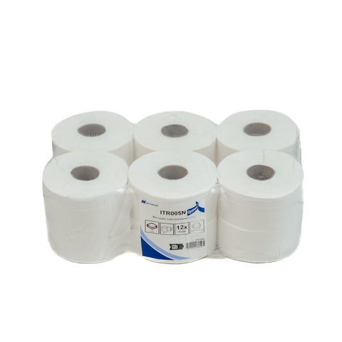 Mini Jumbo Toilet rolls 2ply