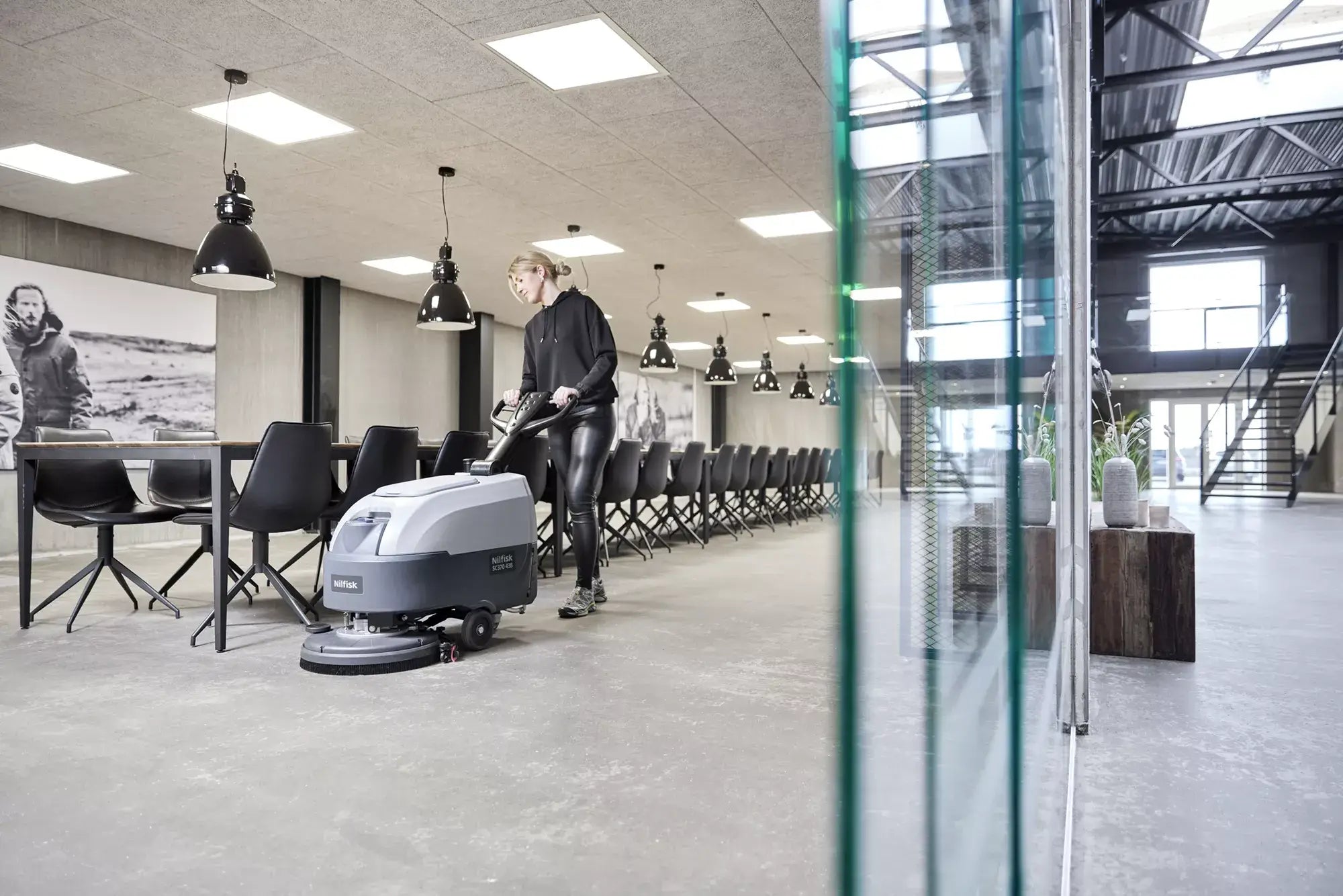 Nilfisk SC370 43CB Rotary Scrubber Dryer - 50000626